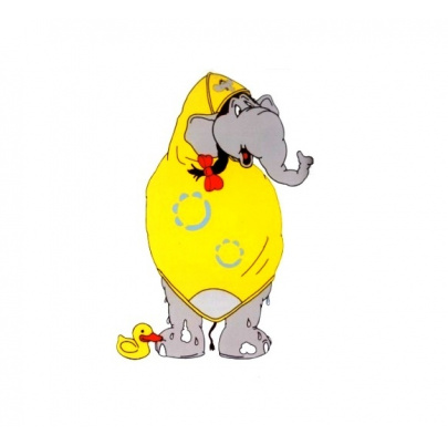 Osuška s kapucňou pre bábätko modrá