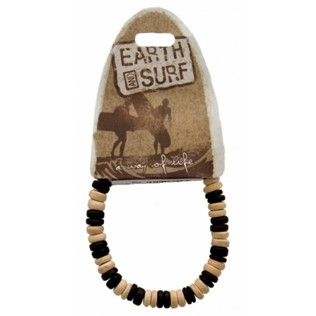 Náramok kokos čierno prírodný