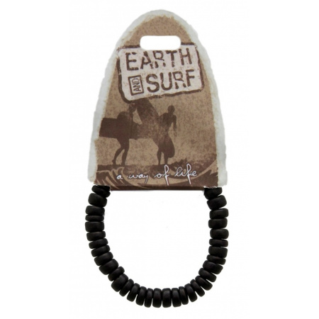 Náramok kokosové krúžky čierne