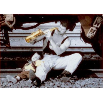 54 ks puzzle mini Sen pri saxofóne