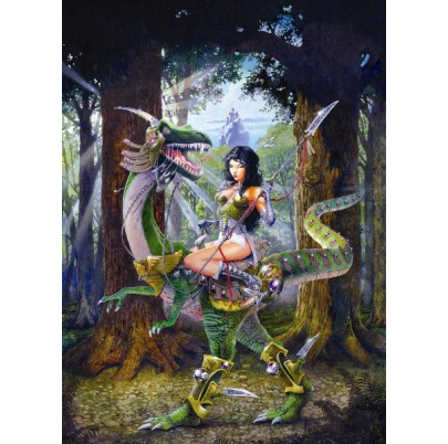 1000 ks puzzle Dračia nevesta