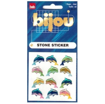 Nálepky Delfíny 3D