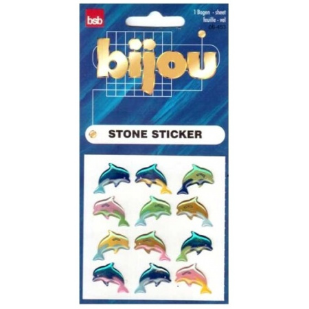 Nálepky Delfíny 3D