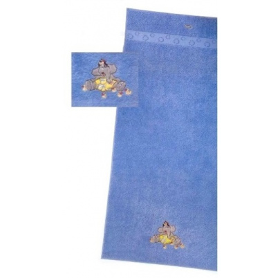 Uterák Slon modrý 50x100 cm