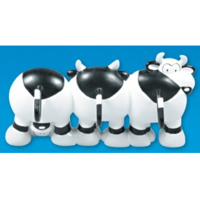 Vešiak na uteráky kravička