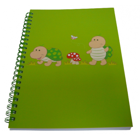Zápisník linajkový A5 Korytnačka