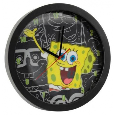 SpongeBob nástenné hodiny 30 cm
