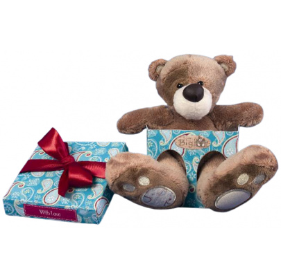 Plyšový medveď 15 cm v škatuľke S láskou
