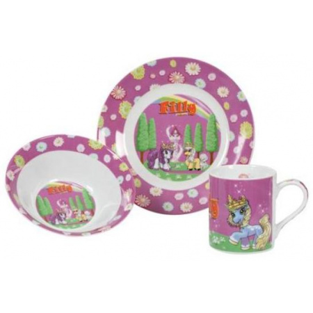 Filly Unicorn raňajkový set 3 kusy