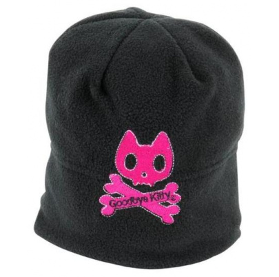 Goodbye Kitty čiapka čierna