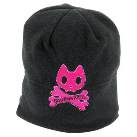 Goodbye Kitty čiapka čierna