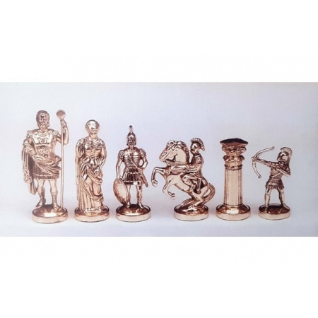 Šachy kovové Lukostrelec - modrá