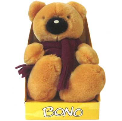 Plyšový medveď Bono 30 cm so šálom