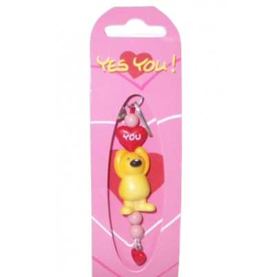 Prívesok so šnúrkou medveď Bono YOU