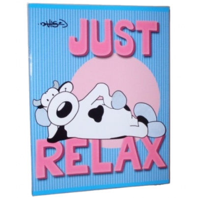 Zošit A5 štvorčekový kravička Eddy