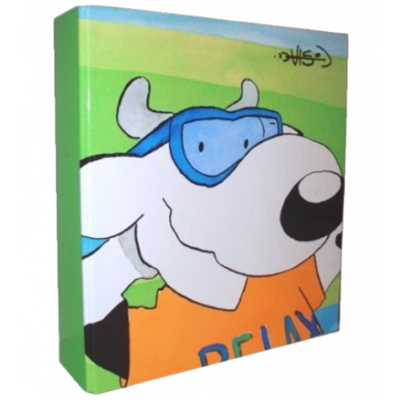 Zakladač A4 široký pákový kravička Eddy