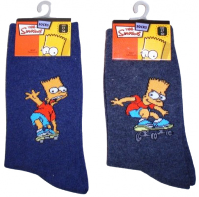 Simpsons detské ponožky 27/30 Bart