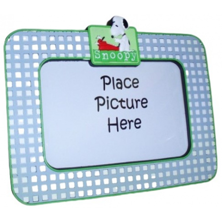 Snoopy fotorámik 9x13 cm Písací stroj