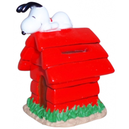 Snoopy pokladnička Domček