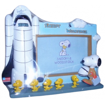 Snoopy fotorámik 9x13 cm Astronauti