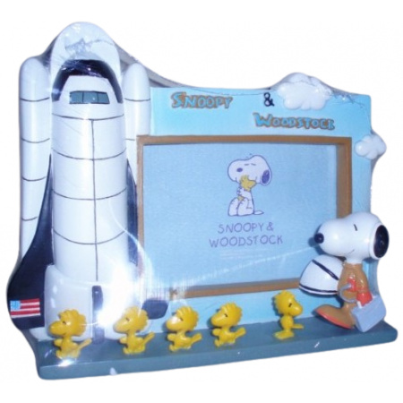 Snoopy fotorámik 9x13 cm Astronauti