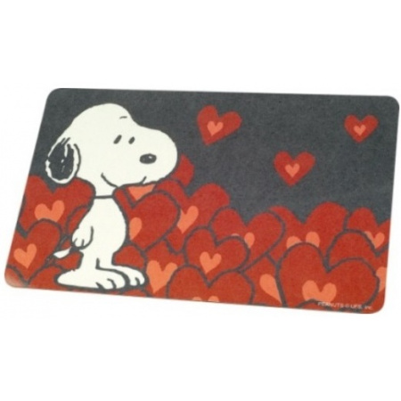 Snoopy raňajková doska Srdcia