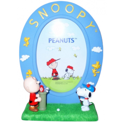 Snoopy fotorámik 10x15cm Golfisti