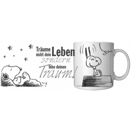 Snoopy hrnček 320 ml ...ži svoje sny!