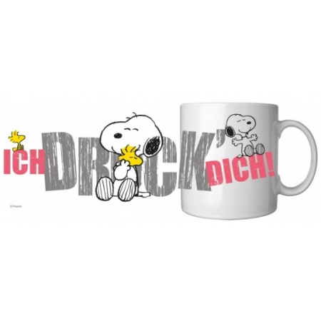 Snoopy hrnček 320 ml Objímam Ťa!