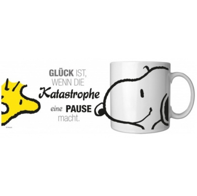 Snoopy hrnček 320 ml Šťastie je...