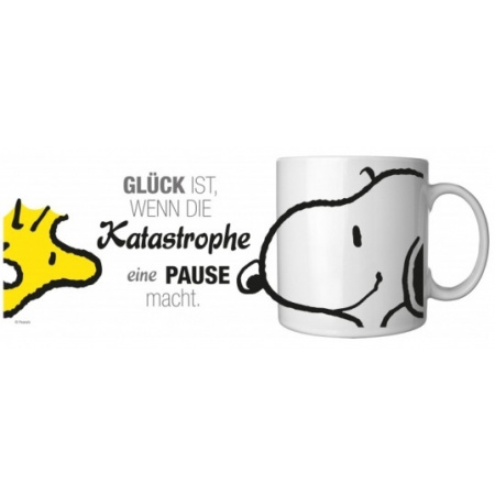 Snoopy hrnček 320 ml Šťastie je...