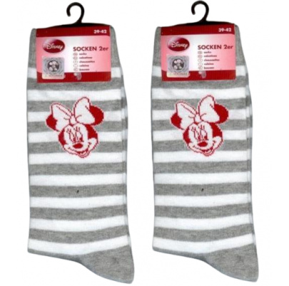 Minnie ponožky 2 páry 39/42