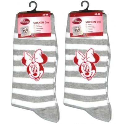 Minnie ponožky 2 páry 35/38
