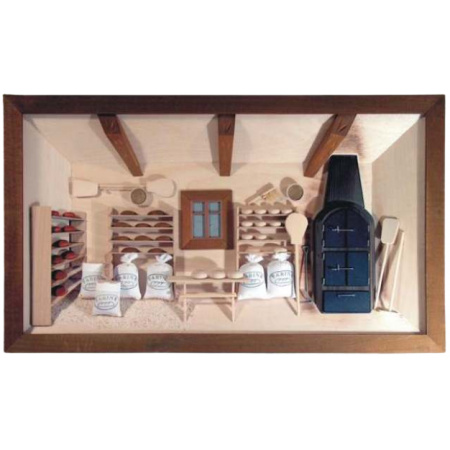 Drevená dekorácia Pekáreň