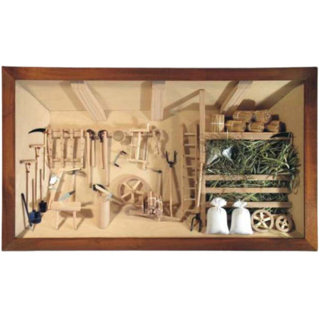 Drevená dekorácia Stodola