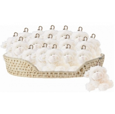 Plyšová kľúčenka ovečka 10 cm