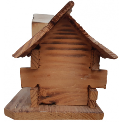 Drevená pokladnička Domček