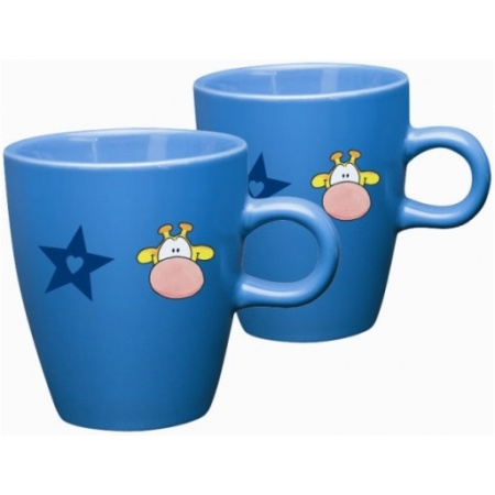 Hrnčeky mini 150 ml Hviezdy 2 kusy