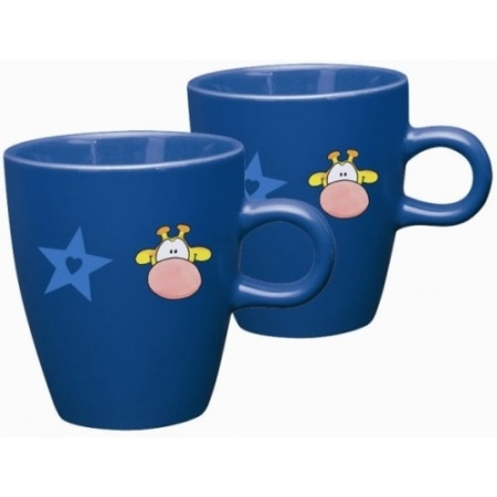 Hrnčeky mini 150 ml Hviezdy 2 kusy