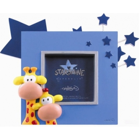 Fotorámik modrý Hviezdy