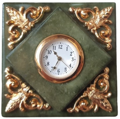 Hodiny alabastrové Faberge 1906