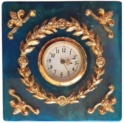 Hodiny alabastrové Faberge 1895