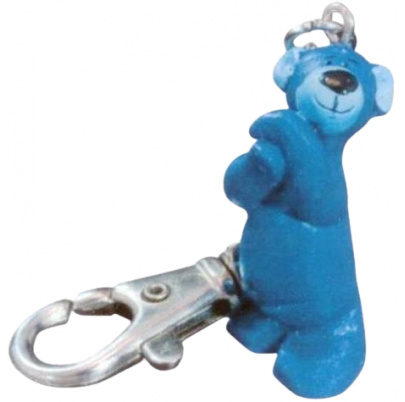 Kľúčenka medveď Tatzino modrý