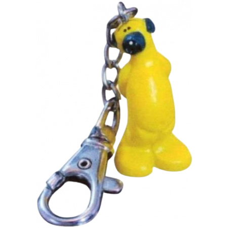 Kľúčenka medveď Tatzino žltý