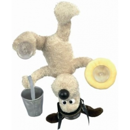 Plyšový pes Gromit 30 cm s prísavkami