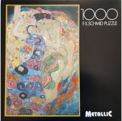 1000 ks puzzle metalické Panna