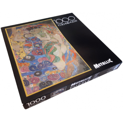 1000 ks puzzle metalické Panna