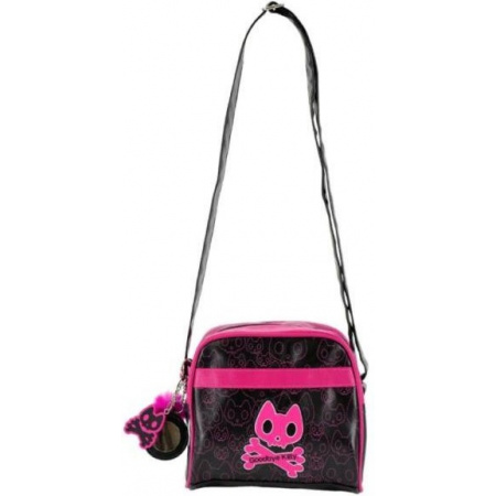 Goodbye Kitty taška malá čierno ružová
