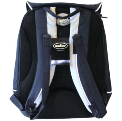 Klipruksak školský Walker dark blue/silver