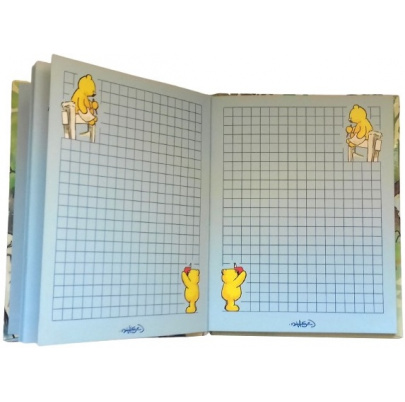 Zápisník A6 štvorčekový Bono